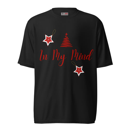 Christmas In My Mind Unisex Performance Crew Neck T-Shirt