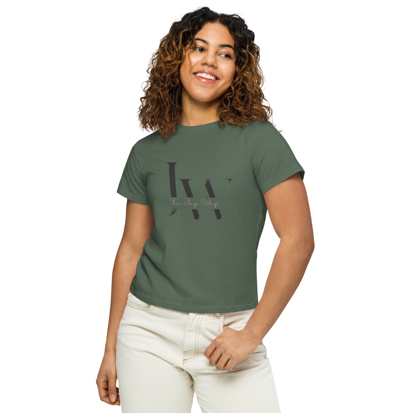 Jay Way Women’s high-waisted t-shirt